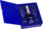 photo Champagne Pommery Brut Royal 2 Flûtes