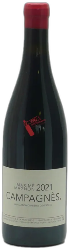 image du vin Domaine Maxime Magnon Aop Corbières Campagnès 2021