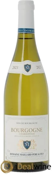 photo Bourgogne Chardonnay Maillard et Fils 2023