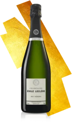 capture du vin Brut Réserve- Maison Emile Leclère