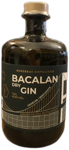 photo du vin Bordeaux Distilling Gin Bacalan Dry Edition 2022
