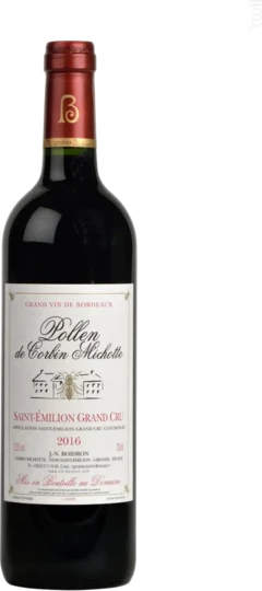 photo Château Corbin Michotte Saint-Emilion Grand Cru Pollen 2016