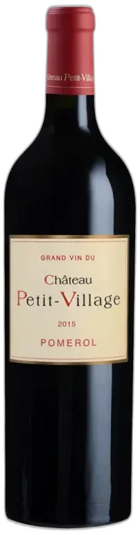 photo du vin Château Petit Village Grand Vin 2015 Pomerol Château Petit Village