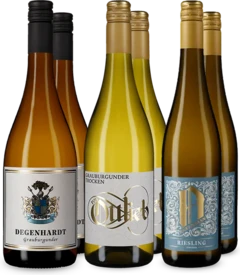 photo Assortiment Découverte de Vins Blancs Allemands