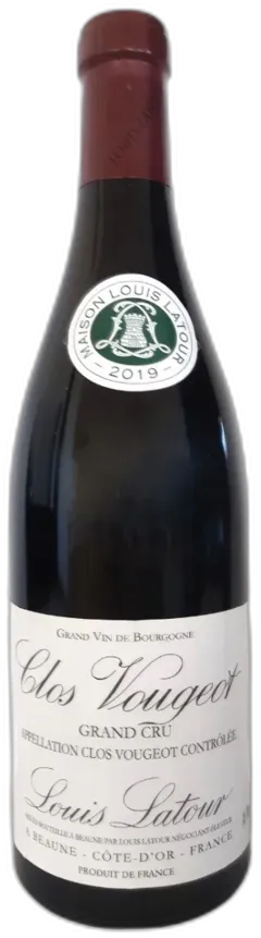 photo du vin Clos de Vougeot Grand Cru 2019 Louis Latour