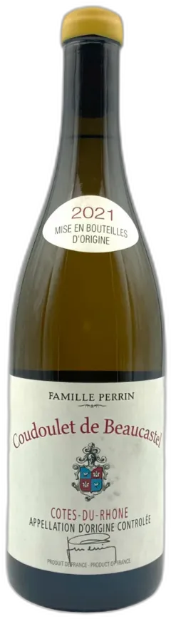 photo Coudoulet Blanc Côtes du Rhône 2022 Château de Beaucastel
