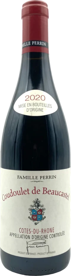photo Coudoulet Rouge Côtes du Rhône 2021 Château de Beaucastel
