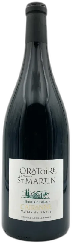 photo Cairanne Rouge Haut-Coustias 2020 Domaine Oratoire Saint-Martin
