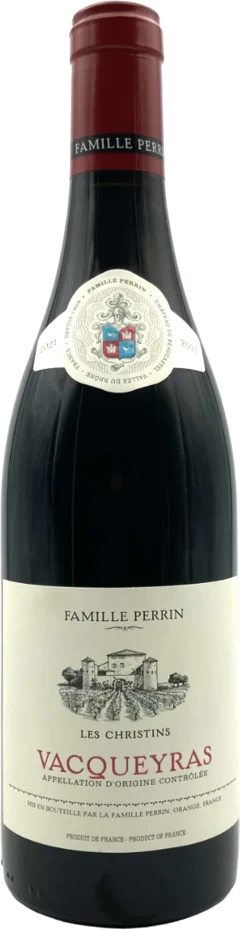 photo Vacqueyras les Christins Rouge 2021 Famille Perrin