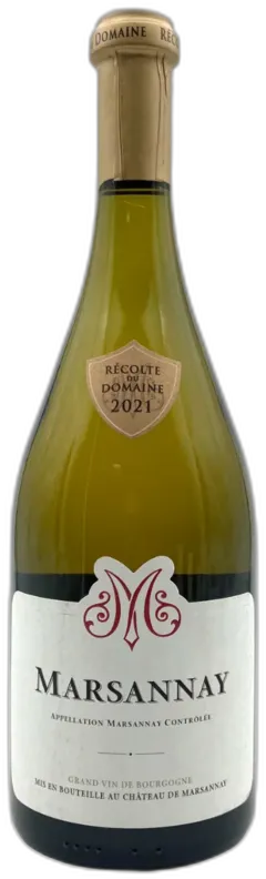 image du vin Marsannay Blanc 2021 Château de Marsannay