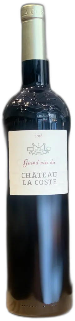 photo Grand Vin Rouge du Château la Coste 2019