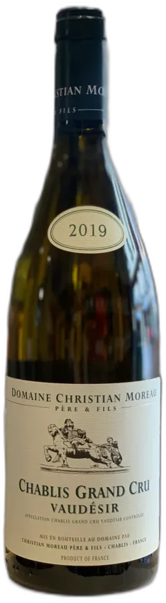 photo Christian Moreau Chablis Grand Cru Vaudésir 2021