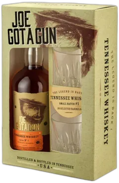 photo Joe Got a Gun Tennessee Whiskey Small Batch Vol. Deux Verres