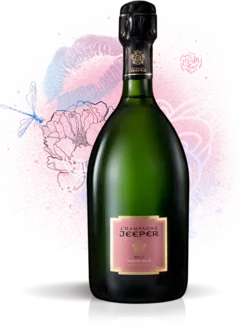 photo Champagne Jeeper Cuvée Grand Rosé Bouteille