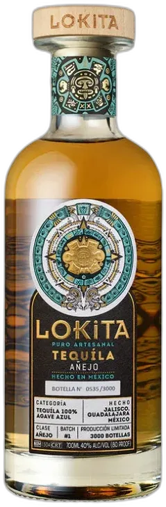 photo Lokita Puro Artesanal Tequila Anejo 40