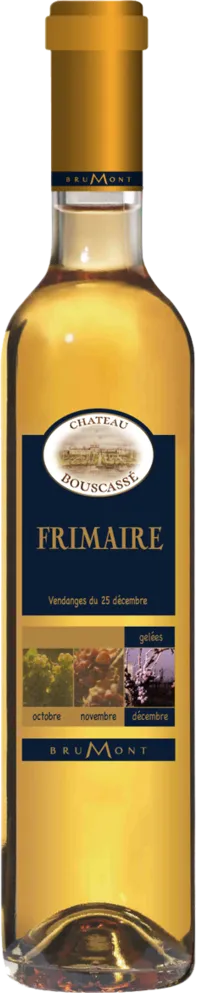 photo Château Bouscassé Frimaire Pacherenc du Vic-Bilh 2010 Moelleux Bouteille