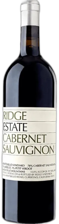 photo Ridge Vineyards Estate Cabernet Sauvignon