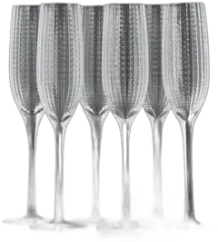 illustration du vin 6 Flûtes Black Pearl