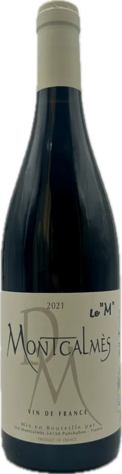 photo Domaine de Montcalmès le m Mourvèdre 2021 Vin Rouge, Languedoc-Roussillon