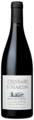 photo Cairanne, Réserve des Seigneurs 2020 Domaine de l'Oratoire Saint-Martin