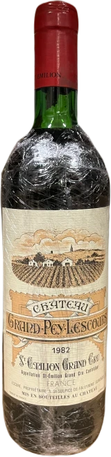 photo Château Grand Pey Lescours 1982