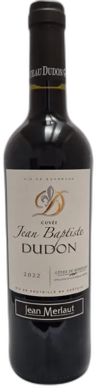 photo du vin Cuvee Jean Baptiste Dudon