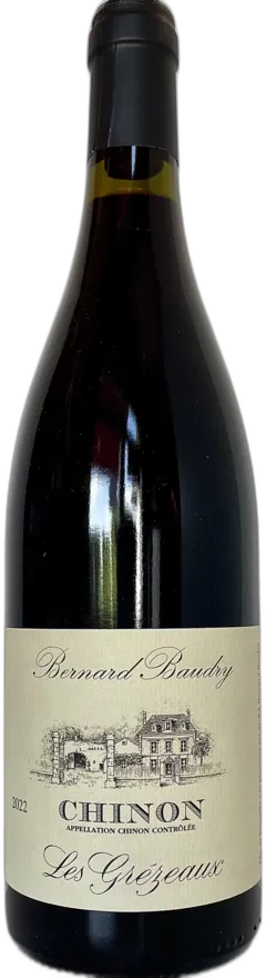 photo Chinon Domaine Bernard Baudry Cuvée les Grézeaux 2022 a Bio