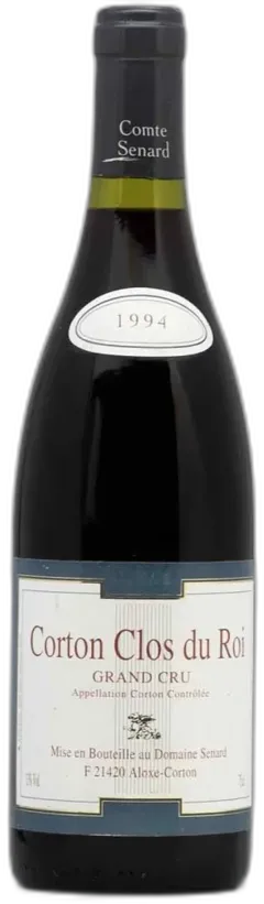 vue du vin Corton Grand Cru 1994 "Clos du Roi"