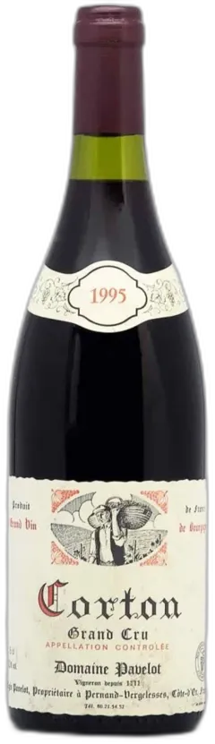 photo du vin Corton Grand Cru 1995