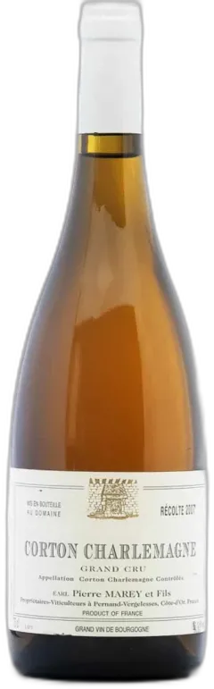 image du vin Corton Charlemagne Grand Cru 2007