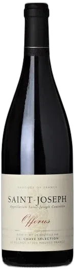 aperçu du vin st Joseph Rouge Offerus jl Chave Sélection 2020