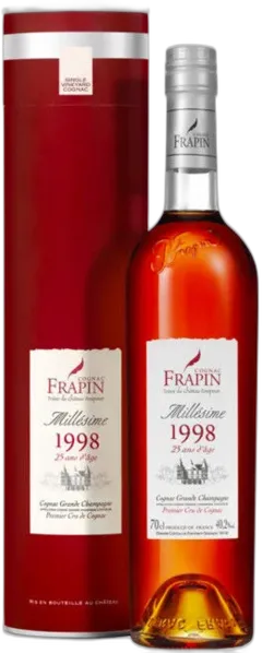 image du vin Frapin Millésime 1998 25 Ans d’Âge