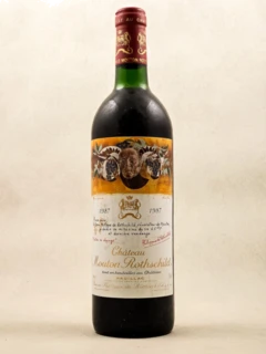 photo Mouton Rothschild Pauillac 1987