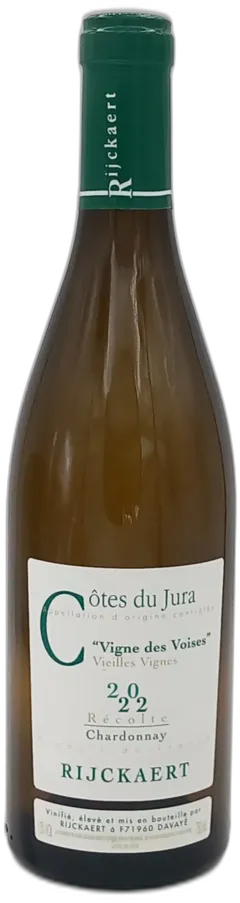 photo Jura Cote du Jura Vignes des Voises Chardonnay 2022 Domaine Rijckaert