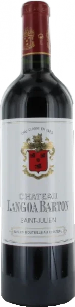 photo Langoa Barton Rouge 2015 un Grand Crus st Julien