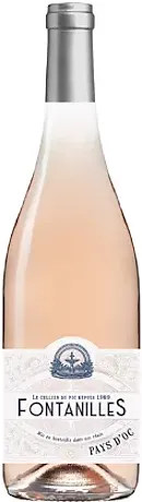 photos du vin Fontanilles Rosé 2023 le Cellier du Pic