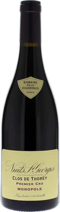 photo Nuits Saint Georges Clos de Thorey 1er Cru 2022 Domaine Vougeraie, Bourgogne Rouge