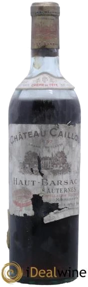 photo Château Caillou 2ème Grand Cru Classé Crème de Tête 1937