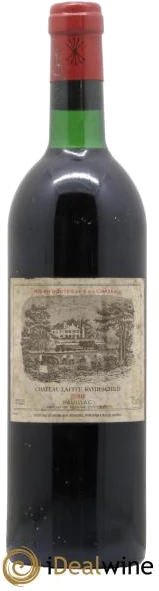 photo Château Lafite Rothschild 1er Grand Cru Classé 1980