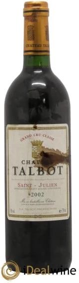 photo Château Talbot 4ème Grand Cru Classé 2002