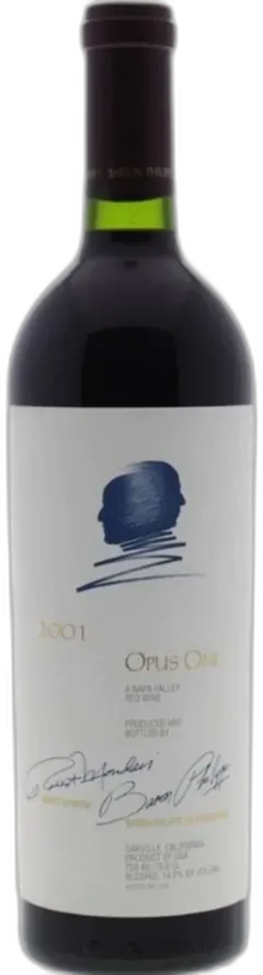 illustration du vin Opus One Robert Mondavi Usa Napa Valley