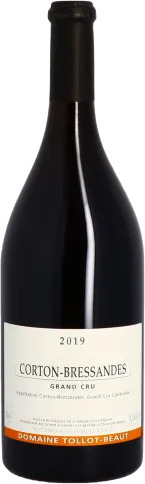 capture du vin Domaine Tollot Beaut Corton Bressandes Grand Cru Bourgogne