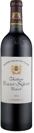 photo Saint Emilion 2014 Château Beau-Séjour Bécot 1 er Grand Cru Classé