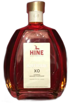 photo Cognac Grande Champagne Hine Antique xo en Carafe