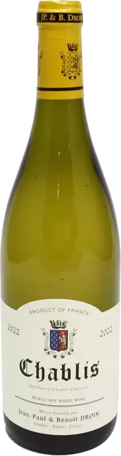 image du vin Droin Chablis 2022