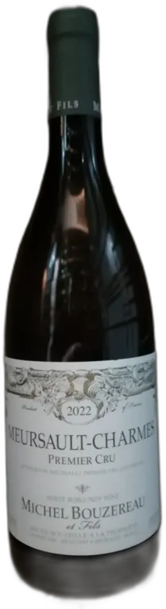 photo Bouzereau Michel Meursault 1er Cru Charmes 2022