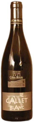 photo Côte Rôtie le Gallet Blanc 2022 François Villard
