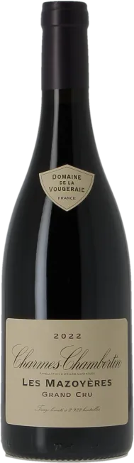 photo du vin Charmes-Chambertin les Mazoyeres Grand Cru
