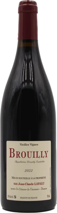 photo Brouilly Vieilles Vignes 2022 Lapalu