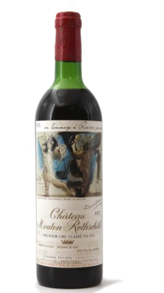 photo Château Mouton Rothschild 1973 Pauillac